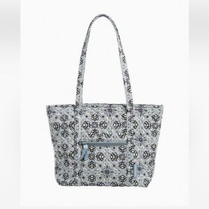 Vera Bradley Small Vera Tote - Plaza Tile - Retired